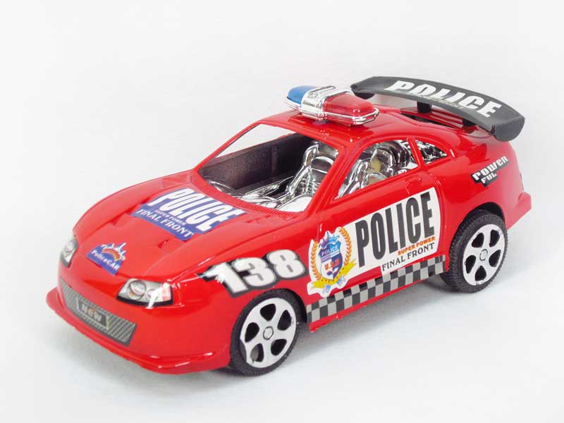 Friction Police Car toys