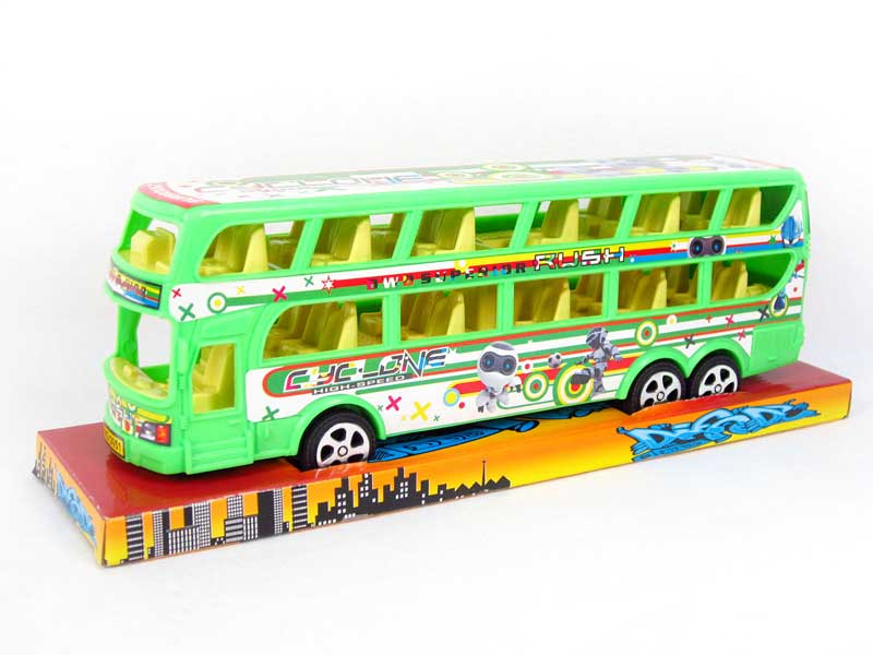 Friction Bus(4C) toys