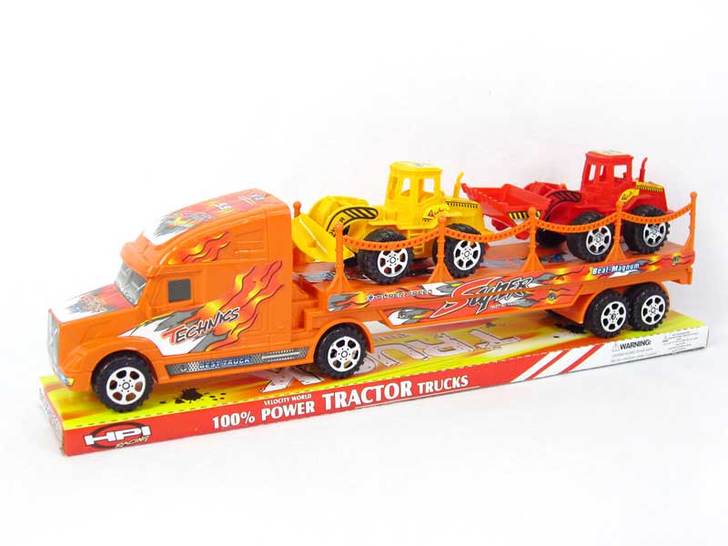 Friction Truck Tow Construction Truck toys