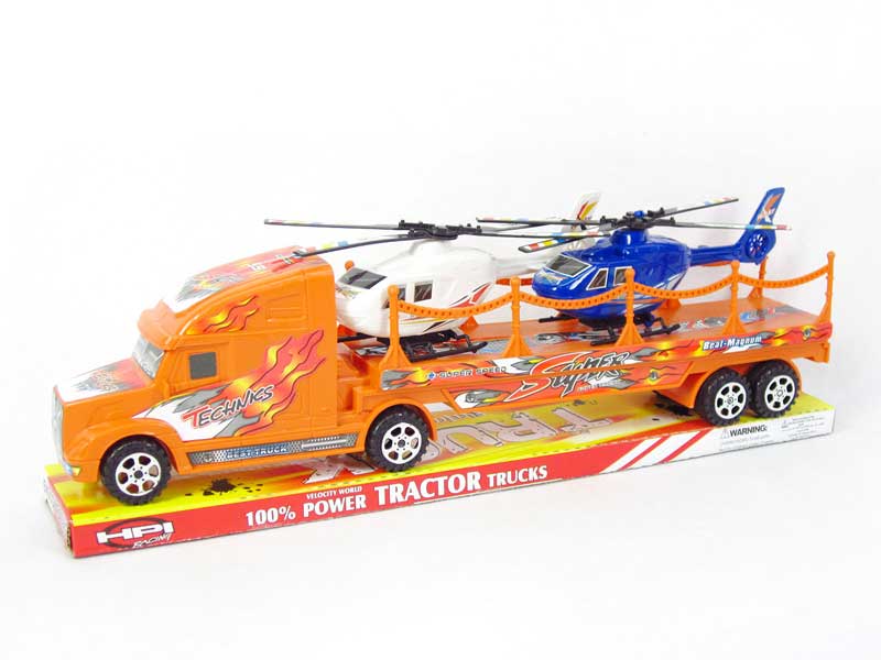 Friction Truck Tow Airplane toys