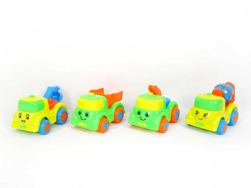 Friction Construction Truck(4S) toys