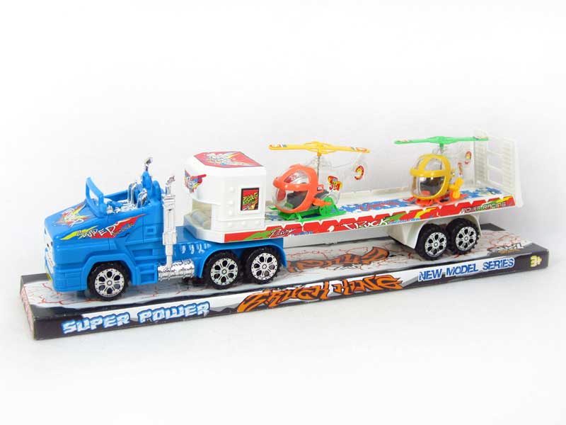 Friction Truck Tow Wind-up  Plane(3C) toys