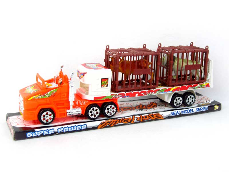 Friction Trck Tow Animal(3C) toys