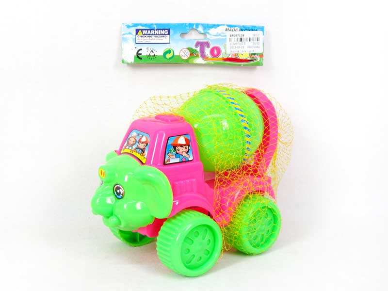 Friction Power Construction Truck(2S2C) toys