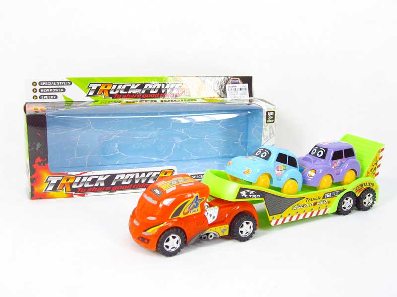 Friction Truck Tow Car(2S) toys