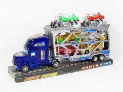 Friction Double Deck Trailer