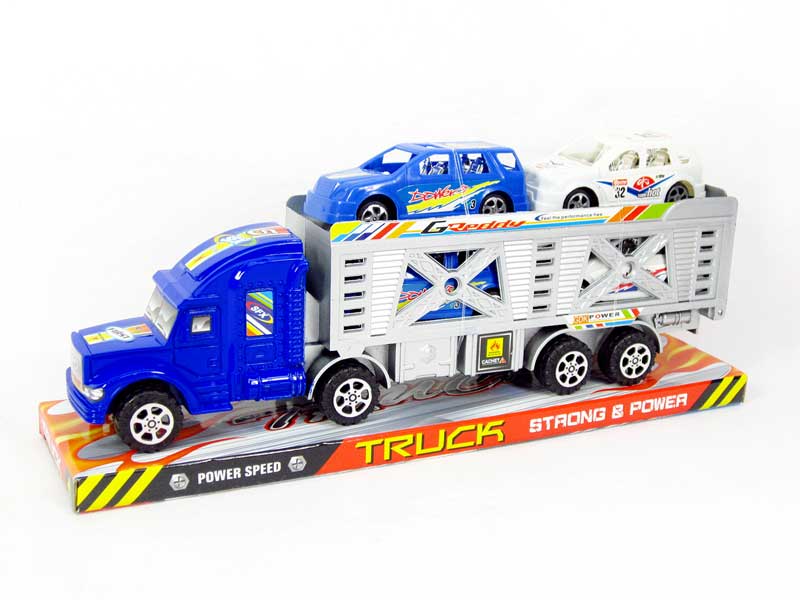 Friction Truck Tow Free Wheel Car(2C) toys