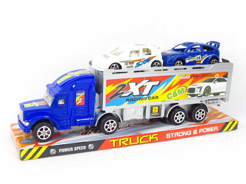 Friction Trck Tow Free Wheel Racing  Car(2C) toys
