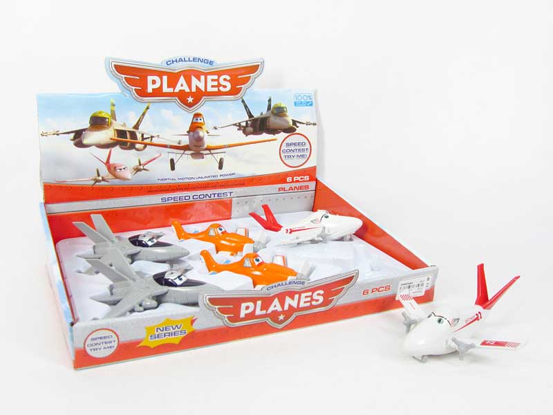 Friction Airplane(6in1) toys