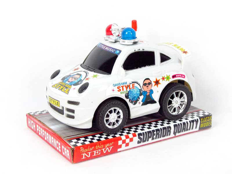 Friction Police Car toys