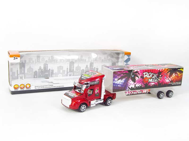 Friction Container Truck W/L_M(3C) toys