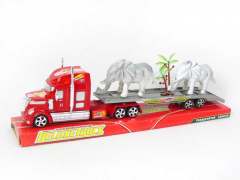 Friction Truck Tow Elephant(4C)