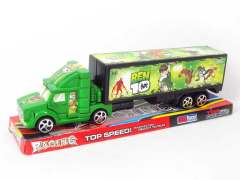 BEN10 Friction Container Truck