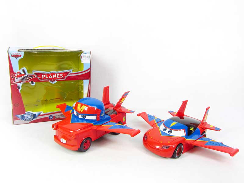 Friction Airplane(2in1) toys
