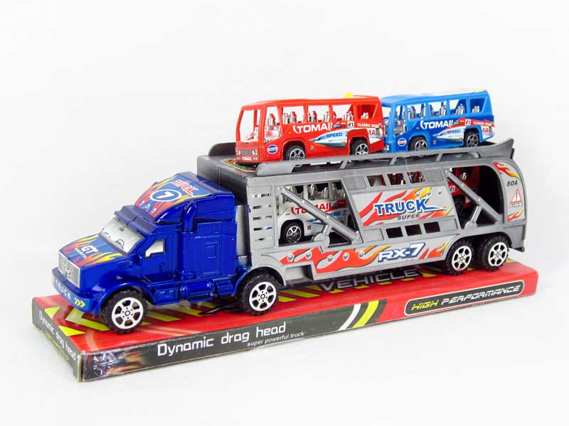 Friction Truck Tow Free Wheel Bus(2C) toys