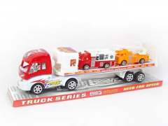 Friction Truck Tow Fire Engine(4C)