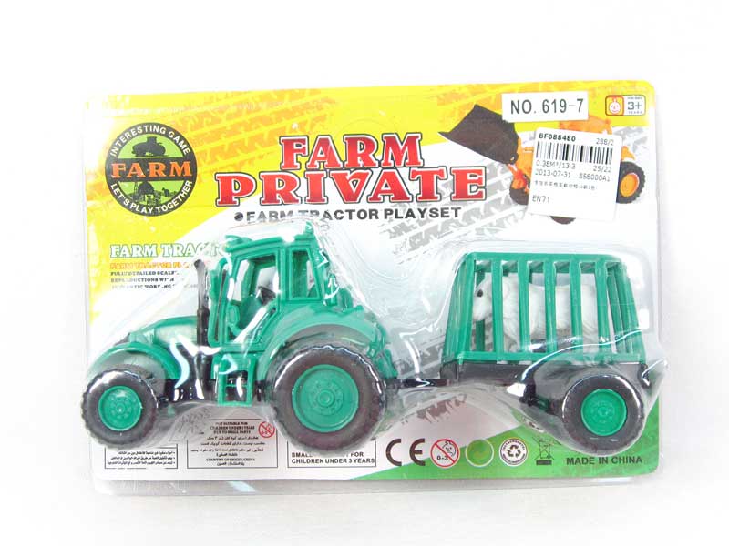 Friction Farm Truck(4S2C) toys