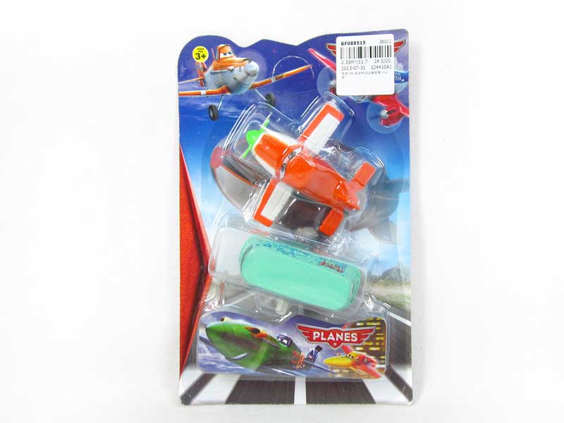 Friction Airplane & Wind-up Bus(2in1) toys