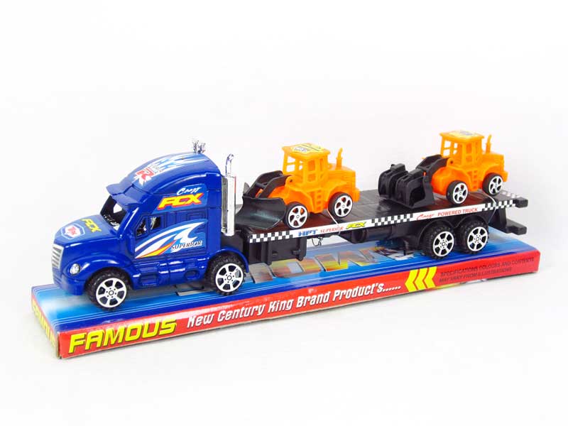 Friction Truck Tow Construction Truck(2C) toys