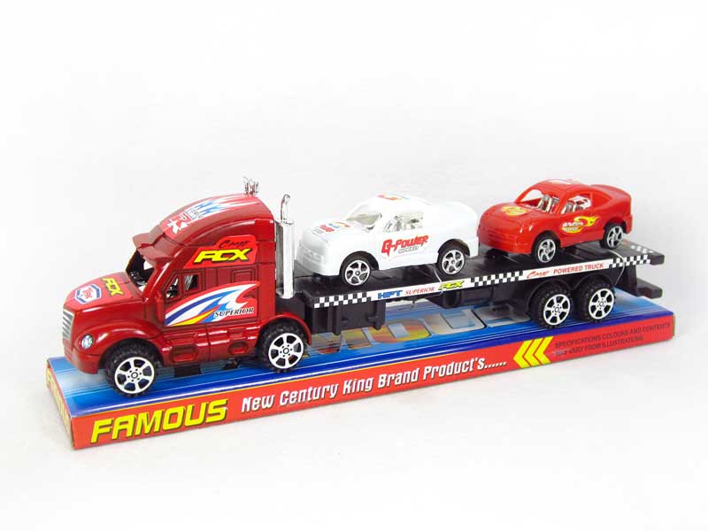 Friction Truck Tow Racing Car(2C) toys