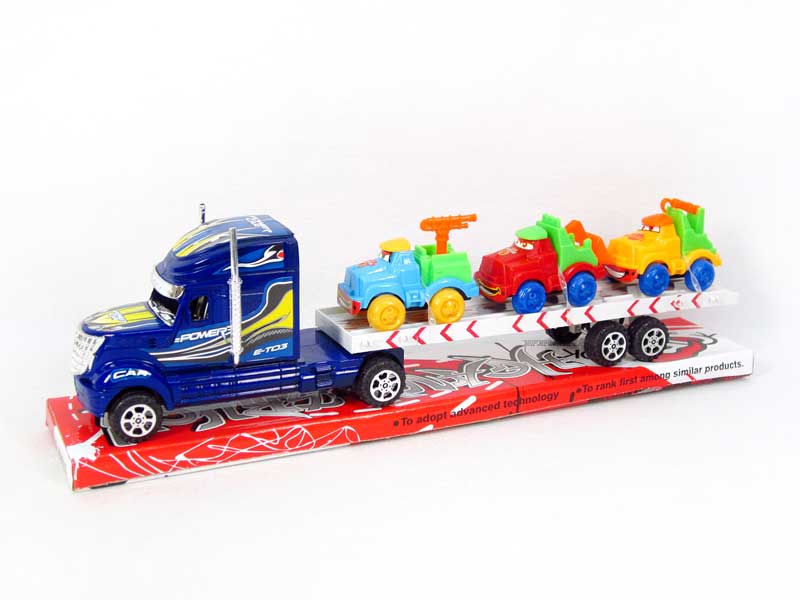 Friction Truck Tow Construction Truck(2C) toys