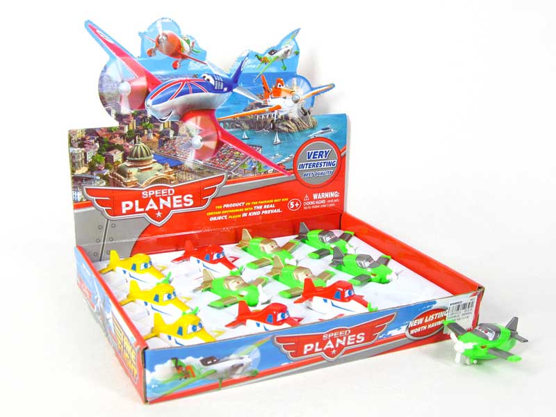 Friction Airplane(12in1) toys