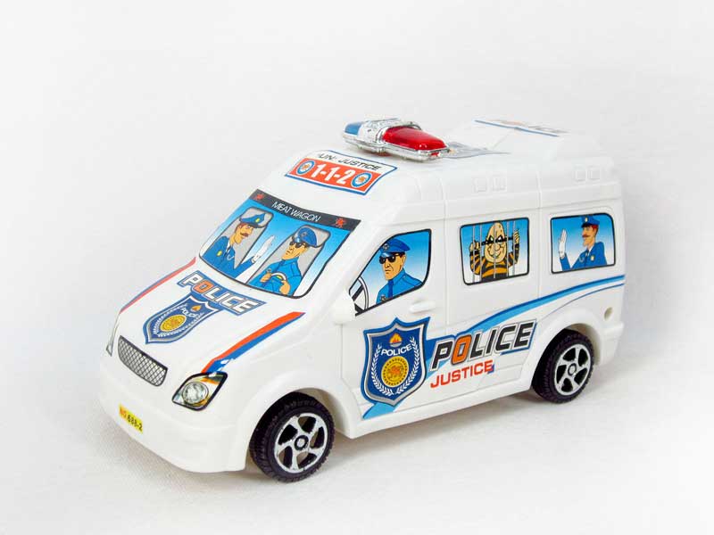 Friction Police Car(2C) toys