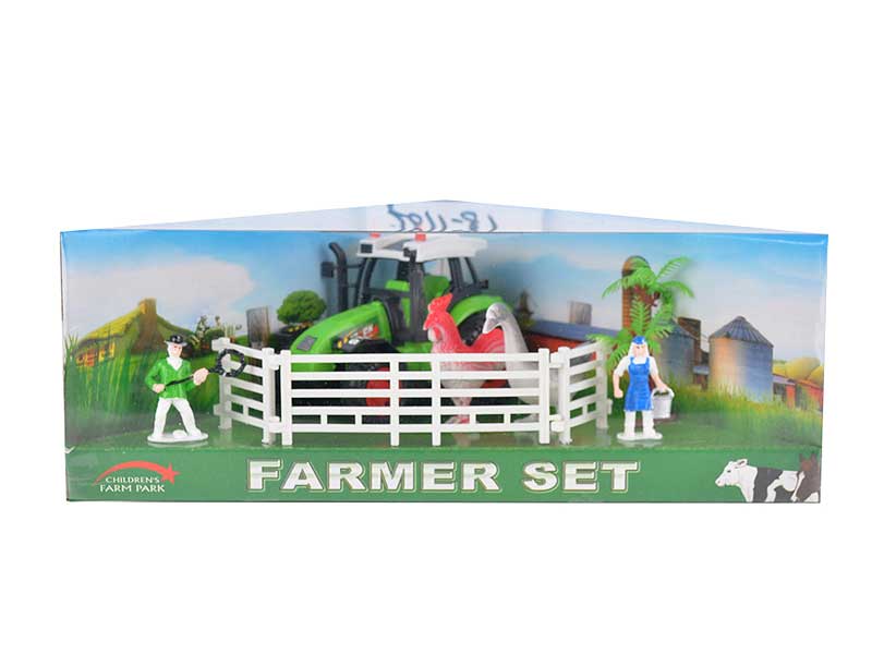 Friction Fram Truck Set(2S2C) toys