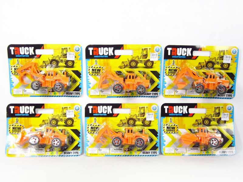 Friction Construction Truck(6S) toys