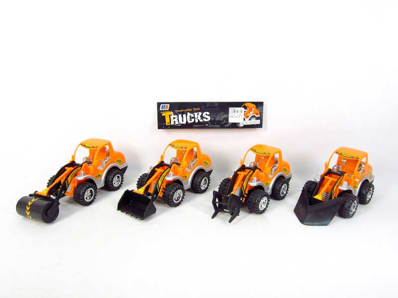 Friction Construction Truck(4S) toys