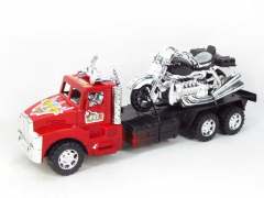Friction Truck Tow Motorcycle(2C)