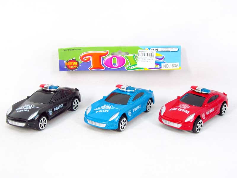 Friction Police Car(3in1) toys