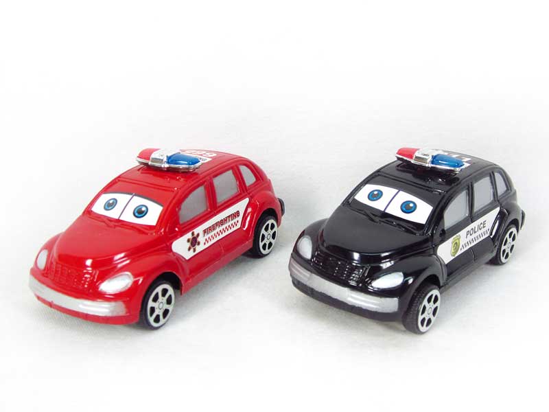 Friction Police Car(2S2C) toys