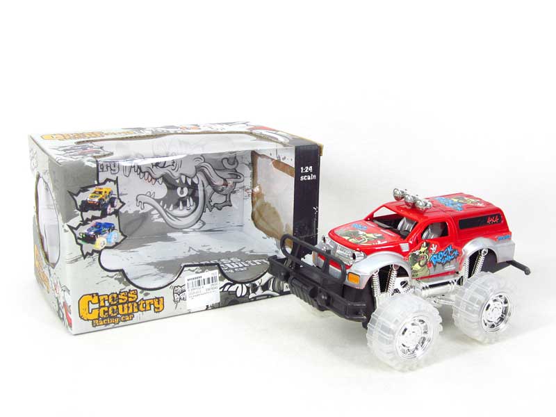 Friction Cross-country  Car W/L_M(4C) toys