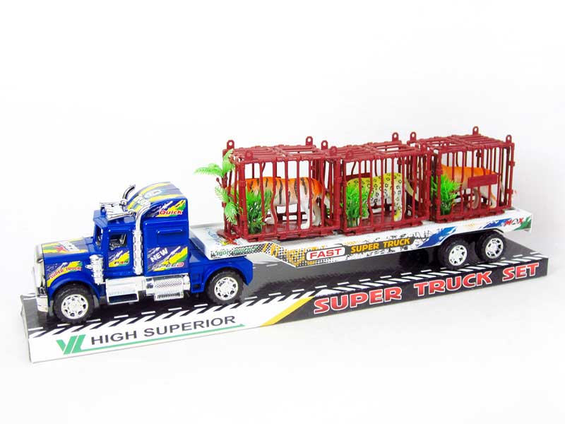 Friction Tow Truck Animal toys