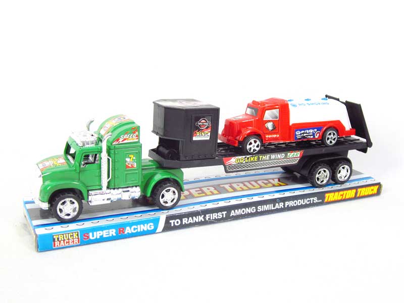 Friction Truck Tow Pull Back Truck(3C) toys