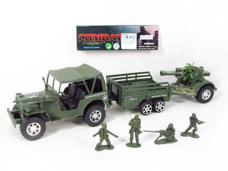 Friction Jeep toys