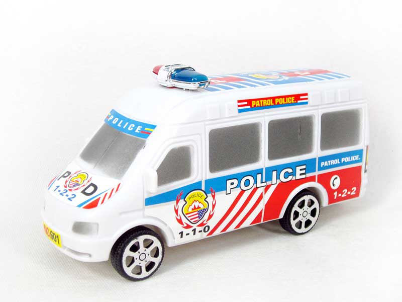 Friction Police Car toys