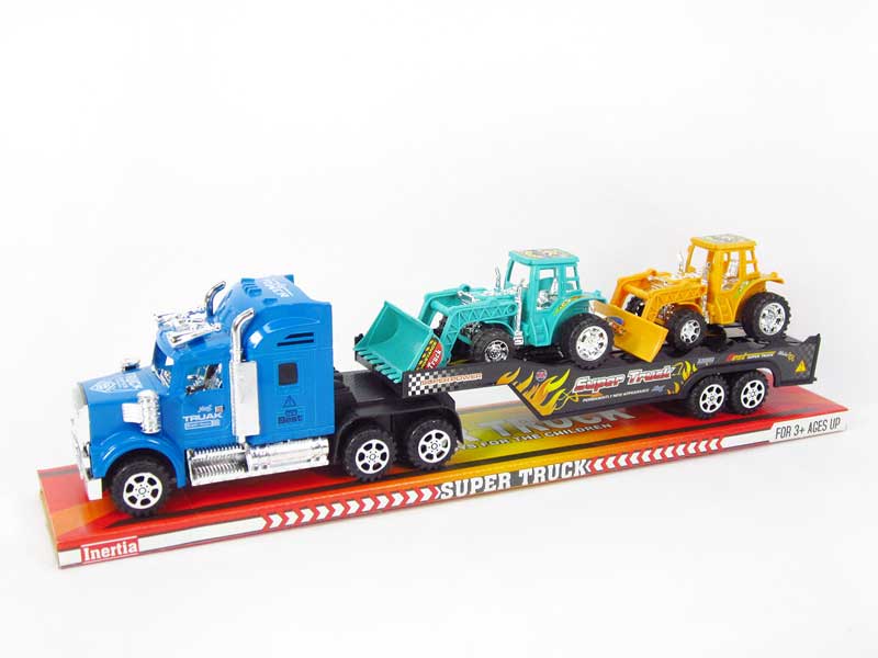 Friction Truck Tow Free Wheel Farmer Car(3C) toys