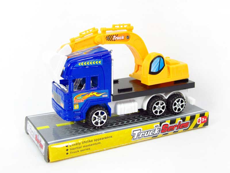 Friction Construction Truck(3S3C) toys