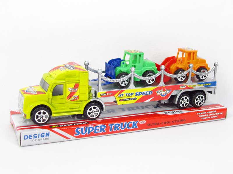Friction Truck Tow Construction Truck(3C) toys