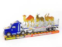 Friction Tow Truck Animal