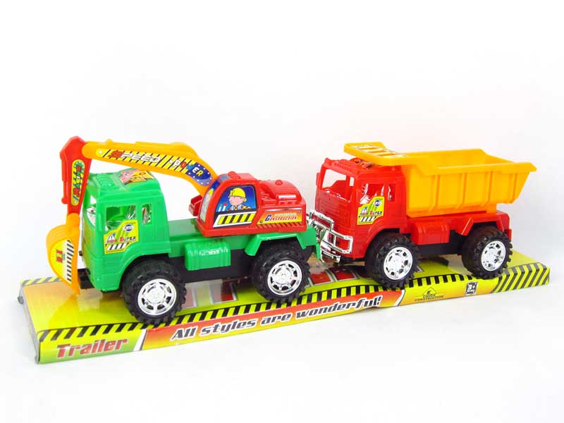 Friction Construction Truck(2in1) toys