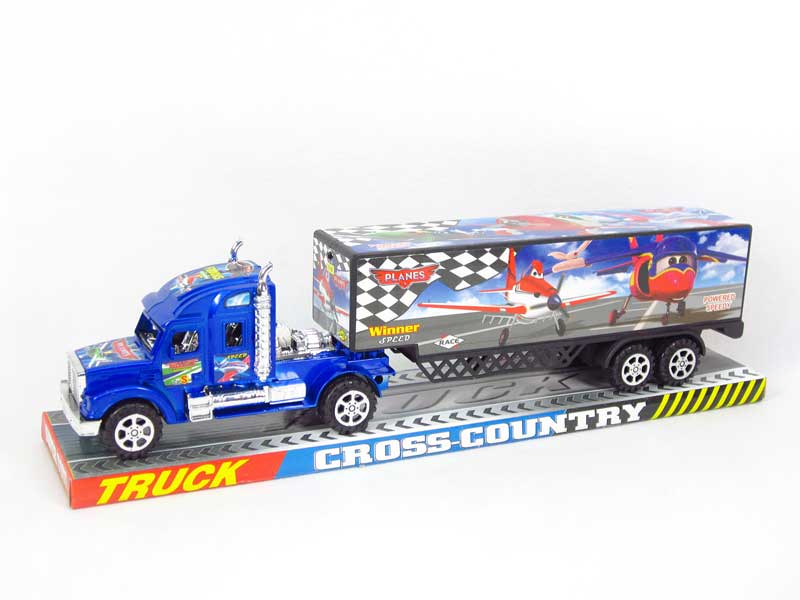 Friction Container Truck W/L_M toys