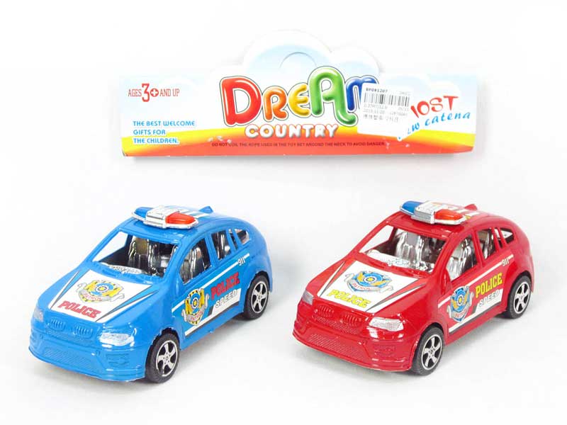 Friction Police Car(2in1) toys