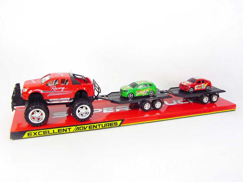 Friction Truck Tow Car(2C) toys