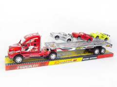 Friction Truck Tow Sports Car