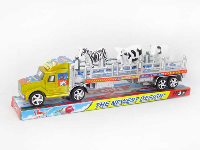 Friction Tow Truck Animal toys