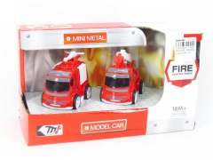 Die Cast Fire Engine Friction(2in1)