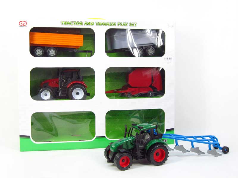 Friction Farmer Truck(2in1) toys